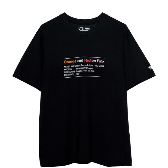 Wilhelmina Barns-Graham Orange and Red on Pink t-shirt
